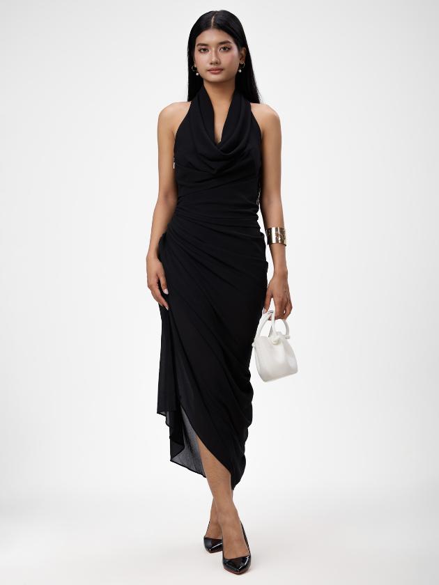 green emerald velvet dress Chic and Holland HF110348 - Straight Across Fitted Evening Dress 22 / Nude/Silver