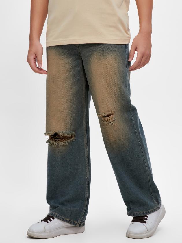 Straight Fit Denim Jean