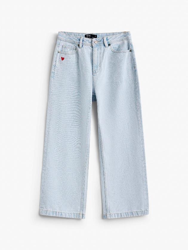 Straight Cropped Jeans
