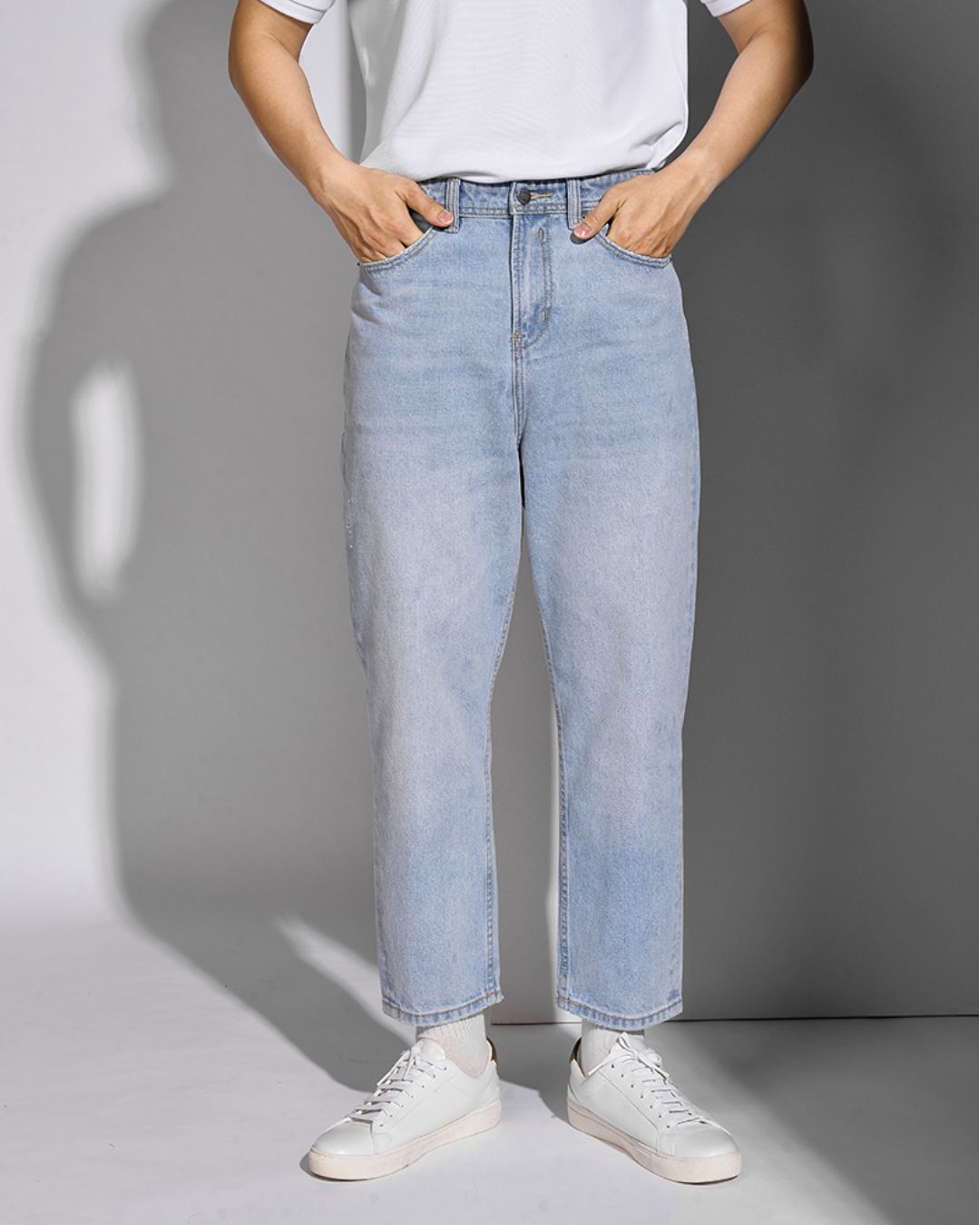 Men Slant Pocket Loose Jeans | SHEIN Malaysia-donghotantheky.vn
