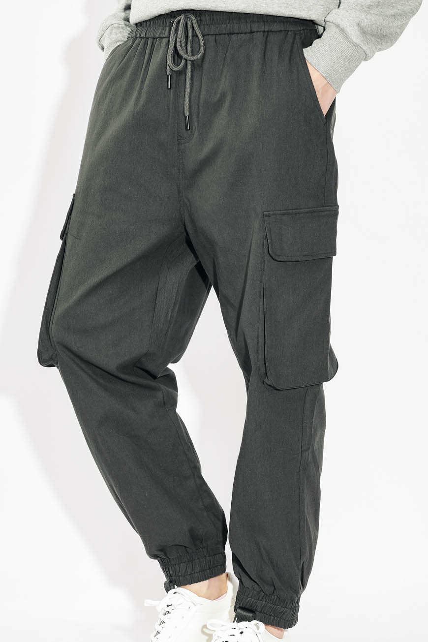 Ten11 Men Cargo Twill Joggers 