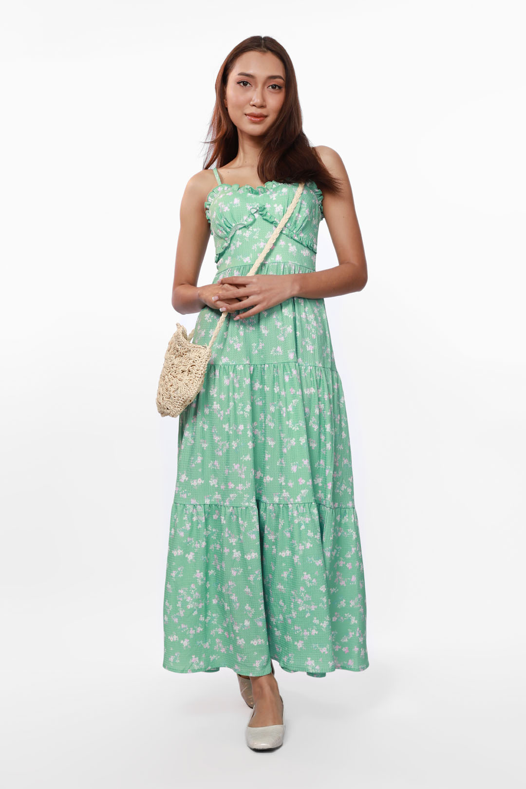 All Over Printed Maxi Dress | ZANDO
