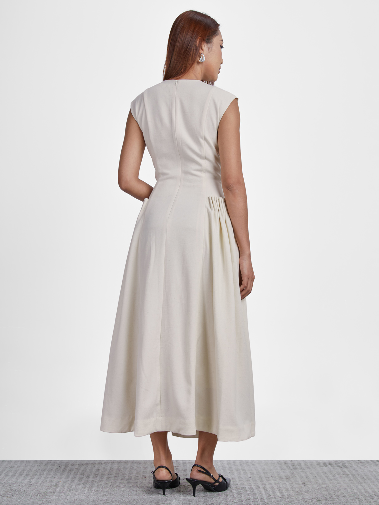 Maxi pleated Dress