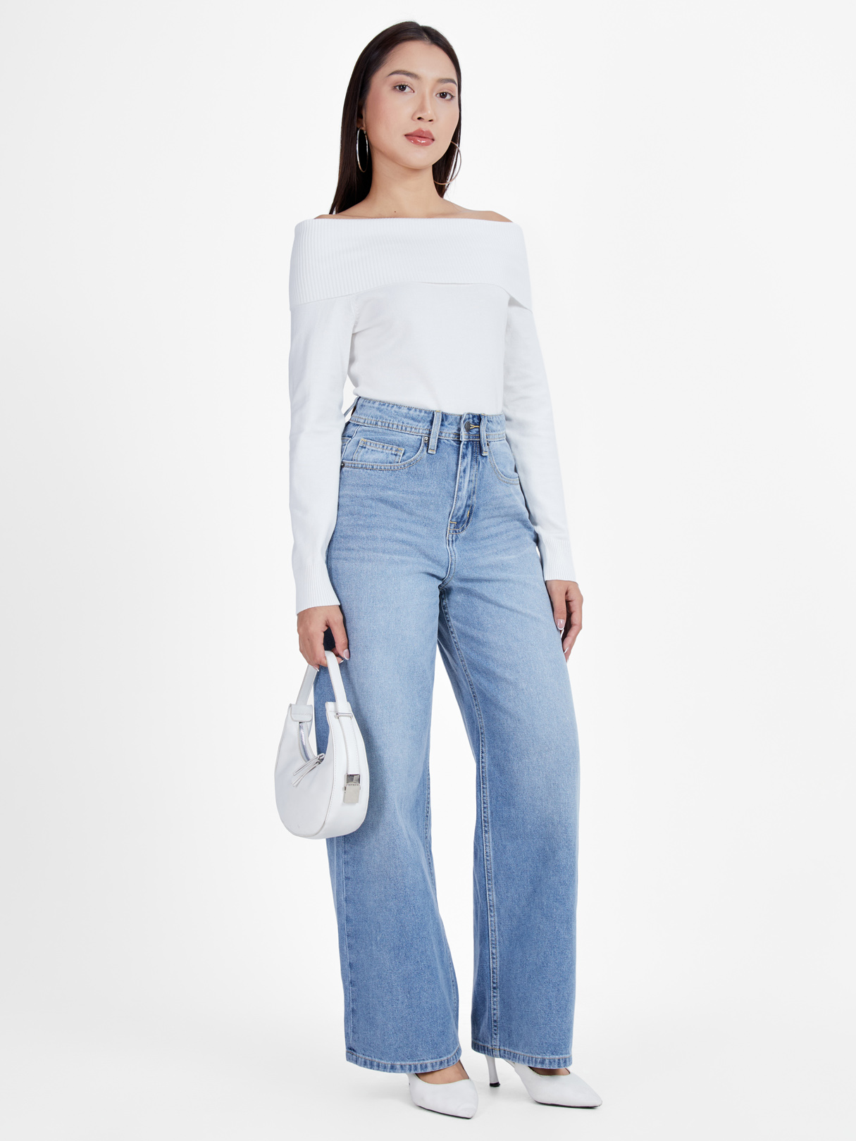 Unisex-Straight Leg Jeans