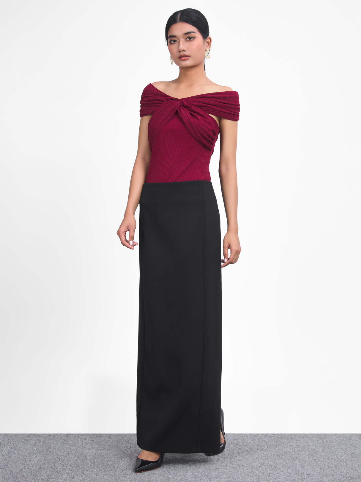 Elegant Off-Shoulder Top | ZANDO